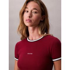 Calvin Klein Robe à Manches Courtes 