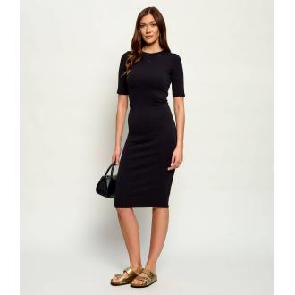 Calvin Klein Robe midi coton stretch