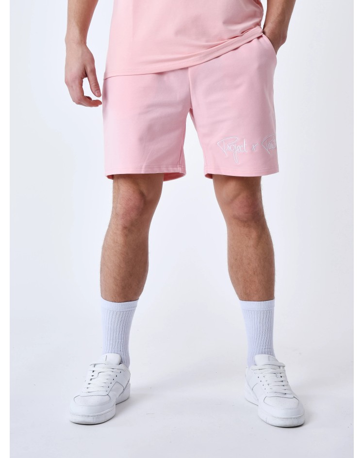 Porjectxparis t-shirt signature pink