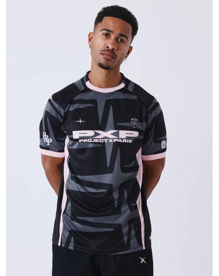 Projectxparis t-shirt jersey black pink