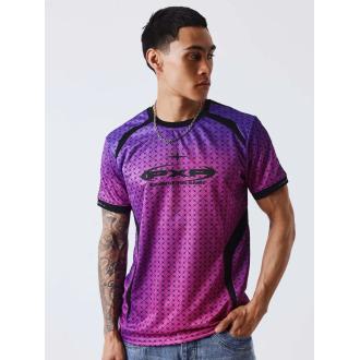Projectxparis t-shirt jersey dégradé violet