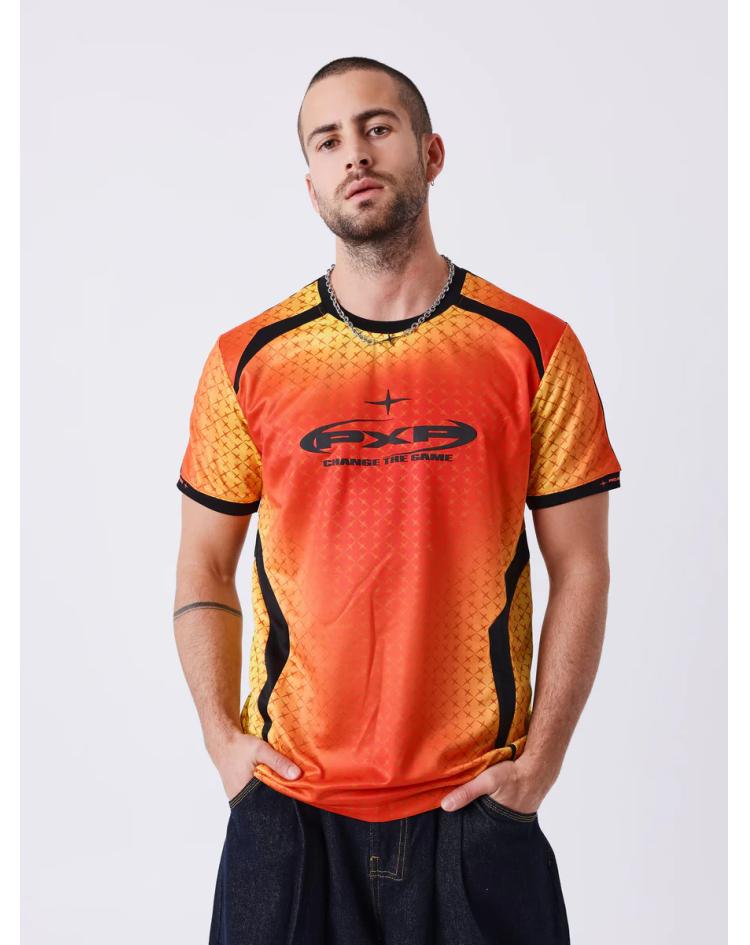 Projectxparis t-shirt dégradé orange