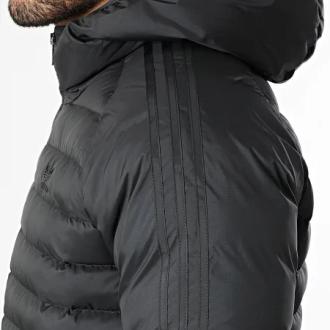 Adidas Doudoune noire avec capuche