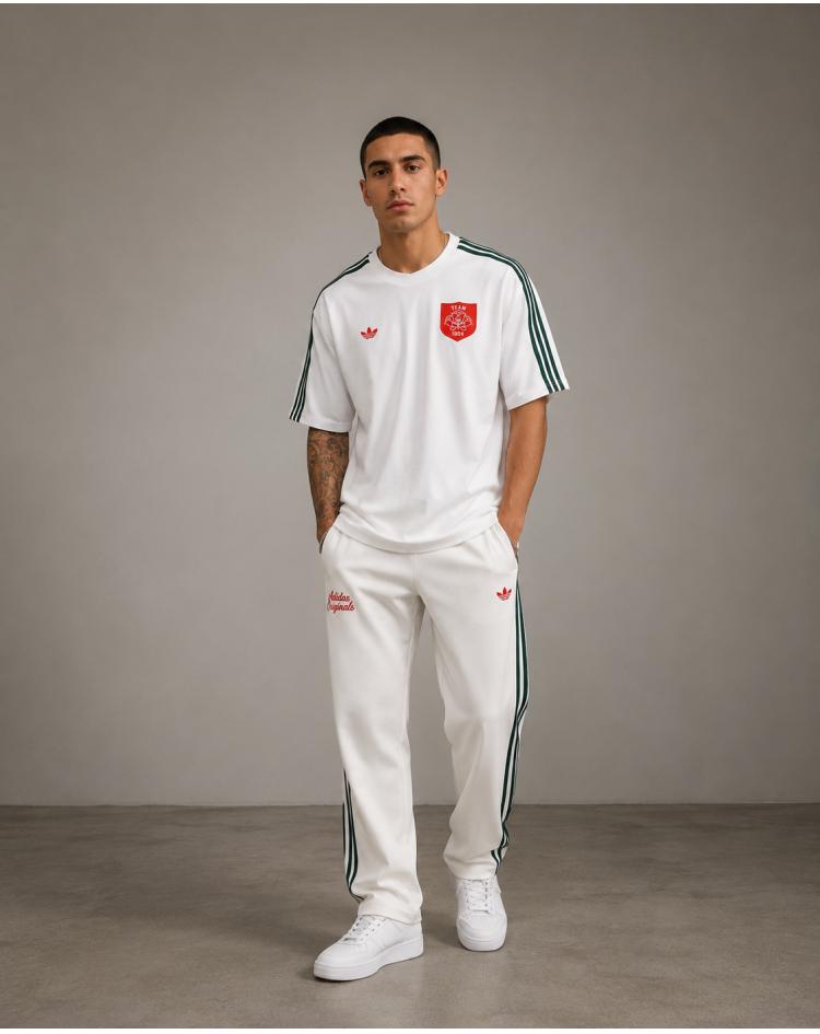 Adidas T-shirt Roses 3 bandes