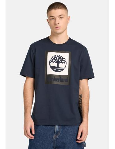 Timberland stack logo navy