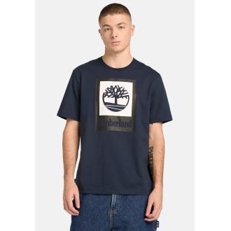 Timberland stack logo navy