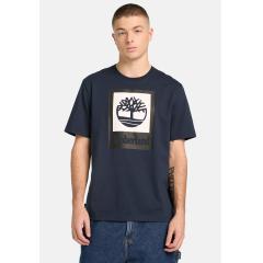 Timberland stack logo navy