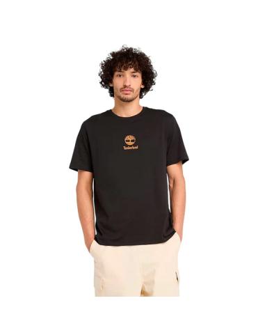 Timberland T-shirt stack Logo black