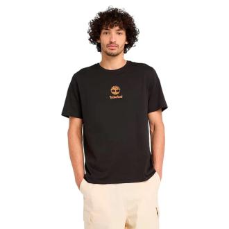 Timberland T-shirt stack Logo black