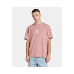 Timberland T-shirt stack Logo pink