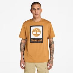 Timberland t-shirt Logo camel