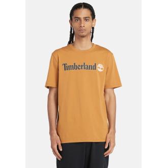 Timberland t-shirt linear wheat