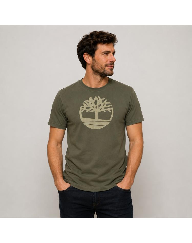 Timberland t-shirt tree green