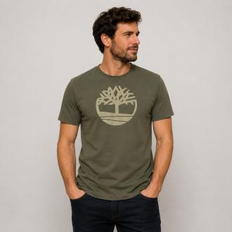 Timberland t-shirt tree green