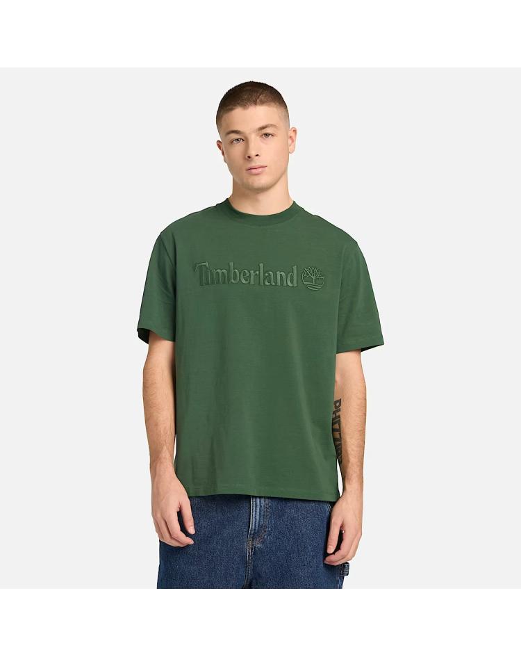 Timberland t-shirt logo green