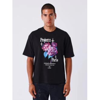 Projectxparis t-shirt flower power noir