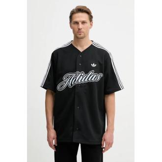 Adidas Maillot de Baseball brodé noir