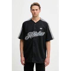 Adidas Maillot de Baseball brodé noir