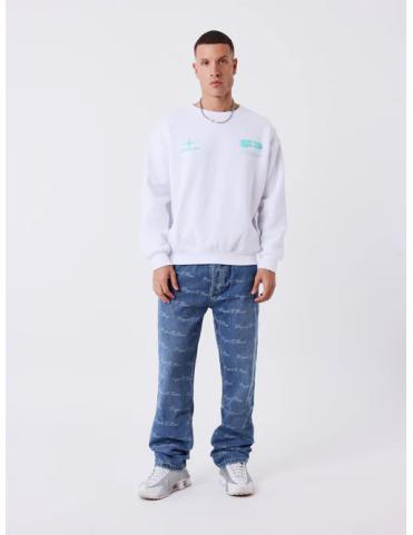 Projectxparis pantalon regular jean allover