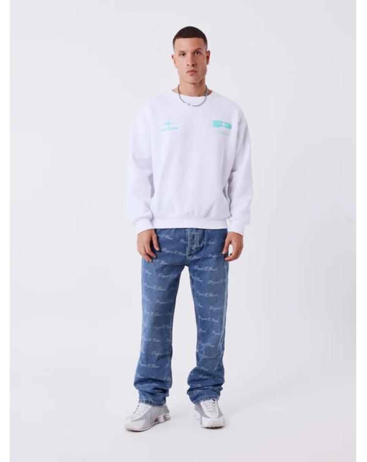 Projectxparis pantalon regular jean allover