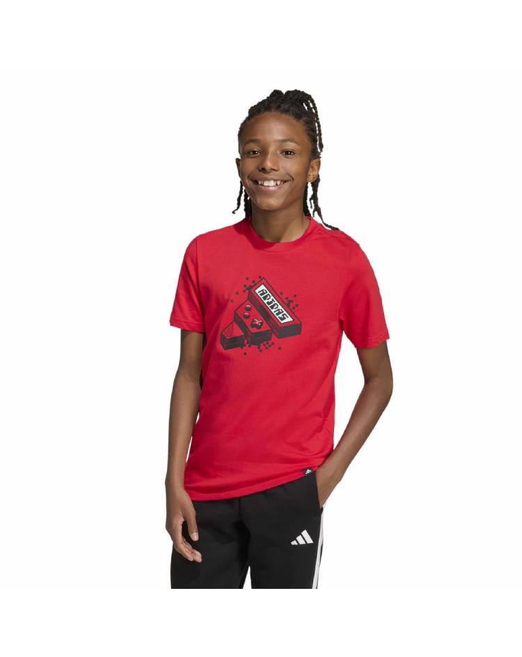 Adidas t shirt Gaming rouge enfant