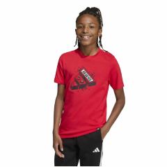 Adidas t shirt Gaming rouge enfant