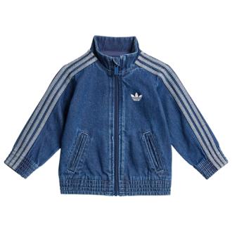 Adidas veste en denim pour bébé bleu