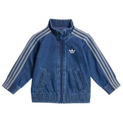 Adidas veste en denim pour bébé bleu