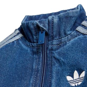 Adidas veste en denim pour bébé bleu