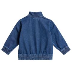 Adidas veste en denim pour bébé bleu