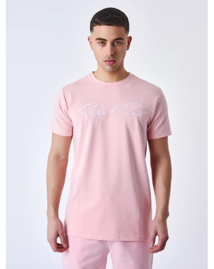 Projectxparis t-shirt signature pink