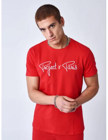 Projectxparis t-shirt signature rouge