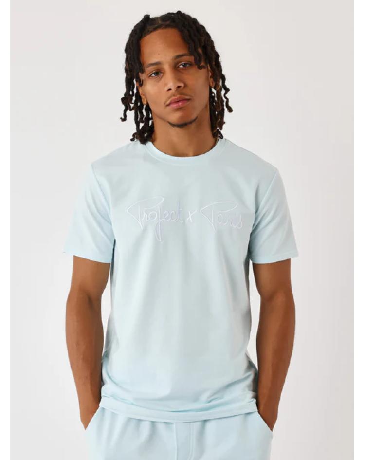 Projectxparis t-shirt signature bleu