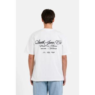 Sixth June t-shirt Elevate blanc