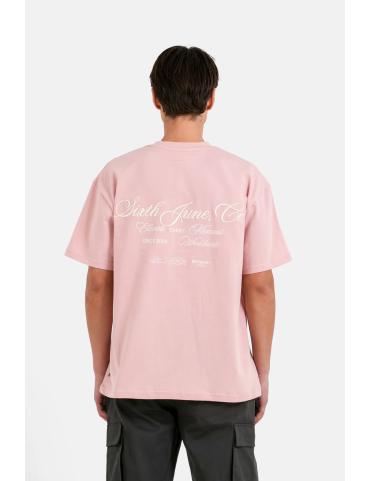 Sixth June t-shirt elevate pink