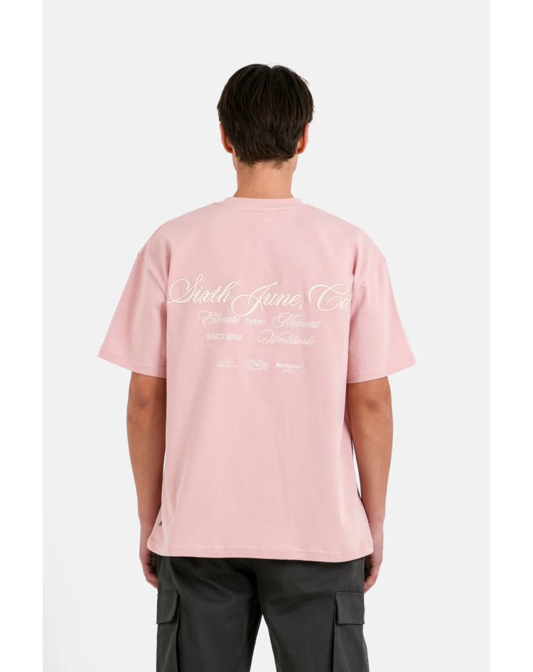 Sixth June t-shirt elevate pink