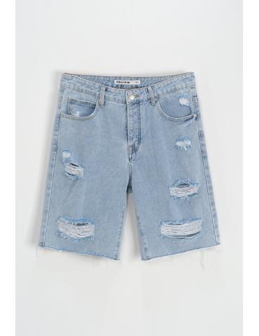 Short jean destroy