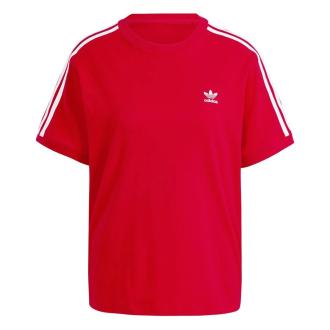 Adidas T-shirt 3 bandes rouge