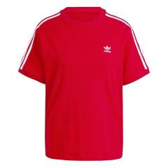 Adidas T-shirt 3 bandes rouge