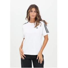 Adidas T-shirt 3 bandes blanc