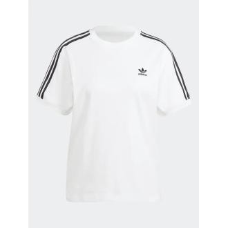 Adidas T-shirt 3 bandes blanc