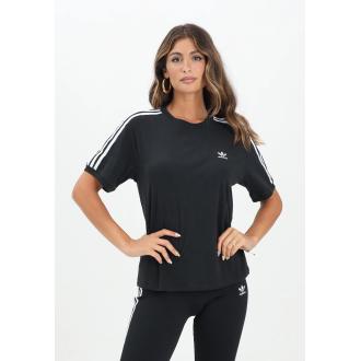 Adidas T-shirt 3 bandes noir