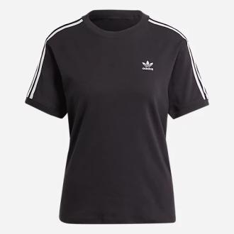 Adidas T-shirt 3 bandes noir