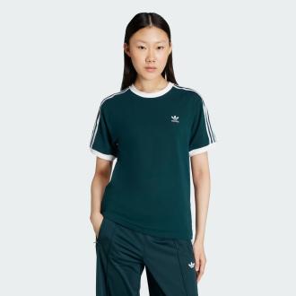 Adidas T-shirt 3 Stripes vert JY4855