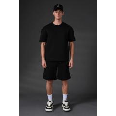Ensemble T-shirt et Short noir confort