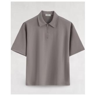 Ensemble Shirt zippé et pantalon gris