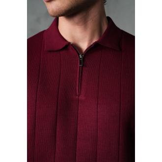 Ensemble tee-shirt et pantalon bordeaux