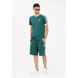 Adidas T-shirt 3 stripes vert