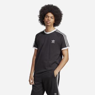 Adidas T-shirt 3 stripes noir