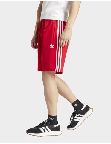 Adidas Short 3 stripes rouge